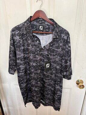 FootJoy Cloud Camo Golf Polo - Men's Size 2XL - NWT